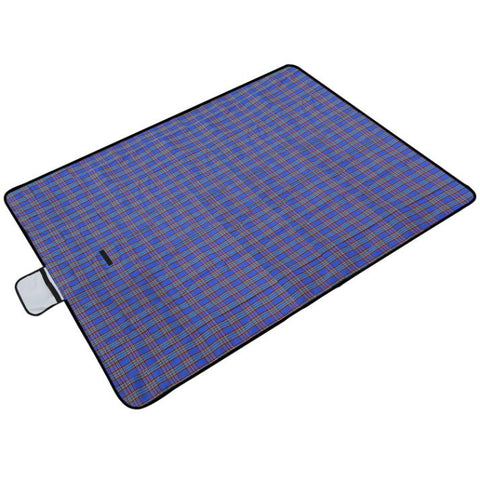 Waterproof Picnic Blanket Handy Mat Foldable Rug Camping Hiking Pad 5x6.5 FT