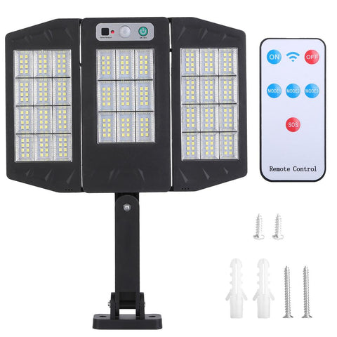 Solar Wall Light Outdoor 264Pcs LED Beads Motion Sensor Wireless Lamps Waterproof Lighting