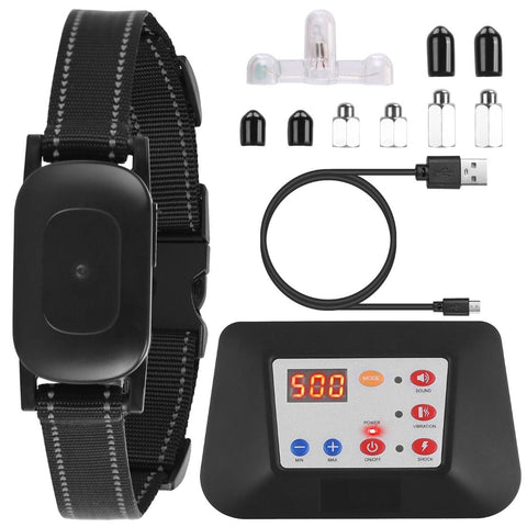 Dog Training Collar Wireless Fence Pet Beep Vibration Electric Shock Fence System 990FT Radius