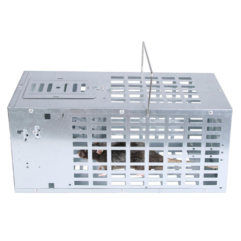 Humane Live Mouse Trap Reusable Metal Rat Small Rodent Cage Catch Release No Kill
