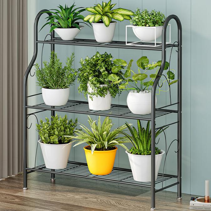 indoor plant organizer 3 Tier Plant Stand Shelf Flower Pot Holder Display Rack