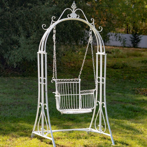 Oasis Iron Garden Swing Chair