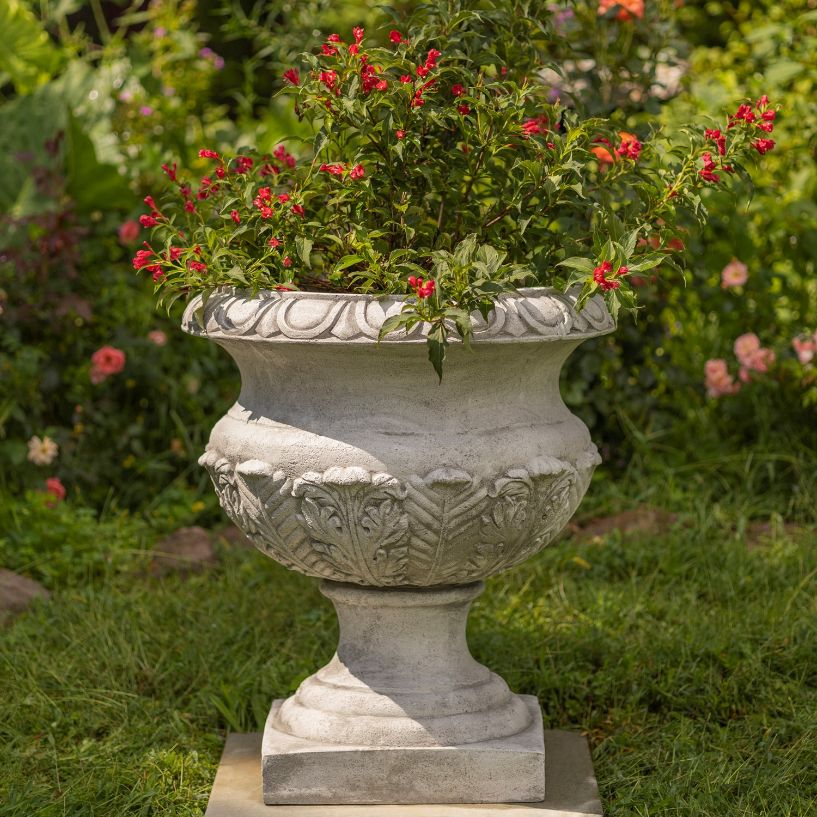 greek plant pots Magnesium Urn Flower Planter Pot Greek Roman Style