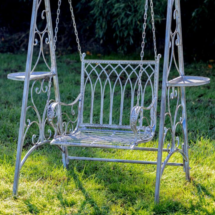 New York Iron Swing Chair YardEpic