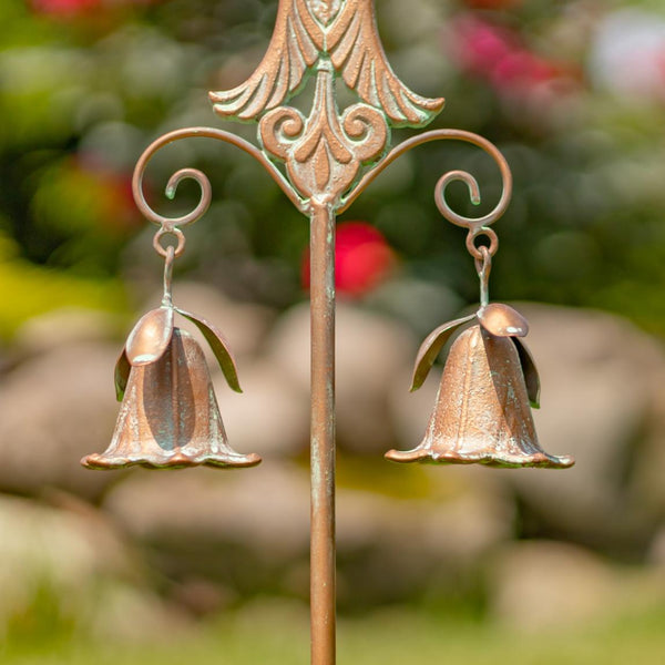 Set of 3 Iron Cross Garden Stakes Anael, Cael, & Raphael