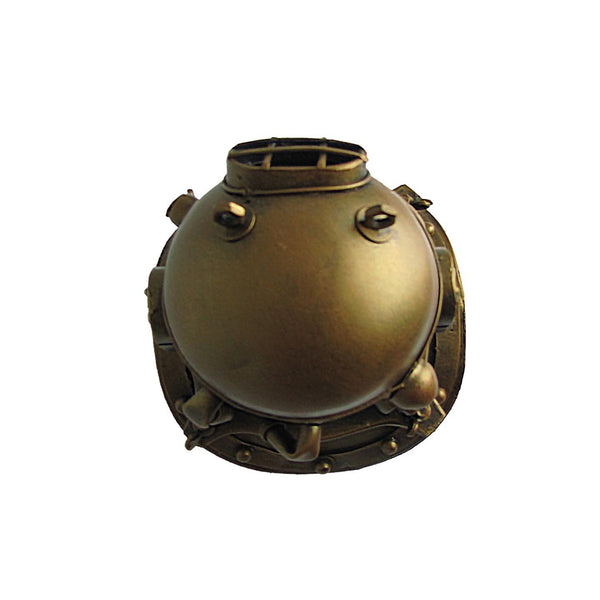 6.5" Tall Metal Diver's Helmet Decoration