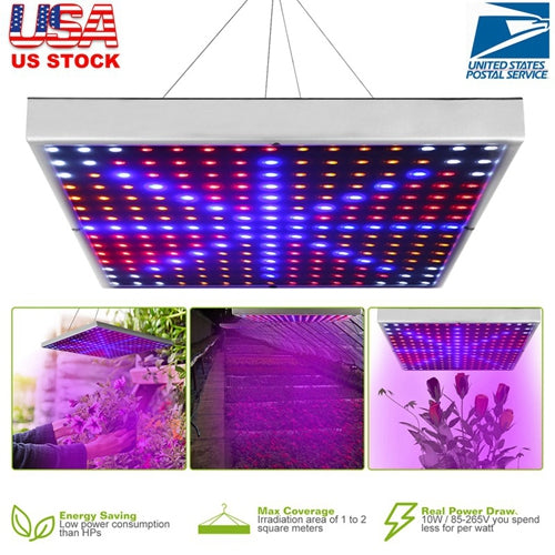 225 LED Grow Light Full Spectrum Hanging Plant Grow Lamp for Greenhouse (15W LEDs)