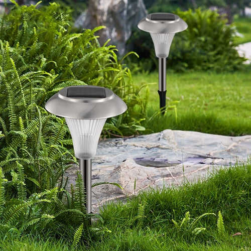 Solar Garden Lights Outdoor IP44 Waterproof Pathway Lights Color Changing Lamps