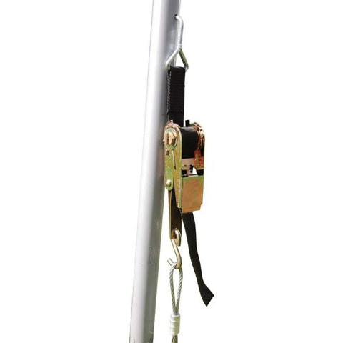 (4) 30" Easy Hook Ratchet Anchors w/ Tension Straps and Driving Rod - Buy Online at YardEpic.com