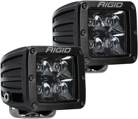 D-Series Midnight Optic Spot Light 202213BLK Set Pair Automotive LED
