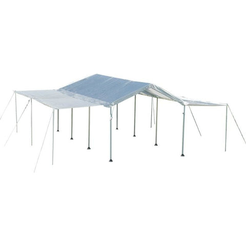 10×20 White Canopy Extension Kit Accessory, Fits 1-3/8" and 2" Frame - Buy Online at YardEpic.com