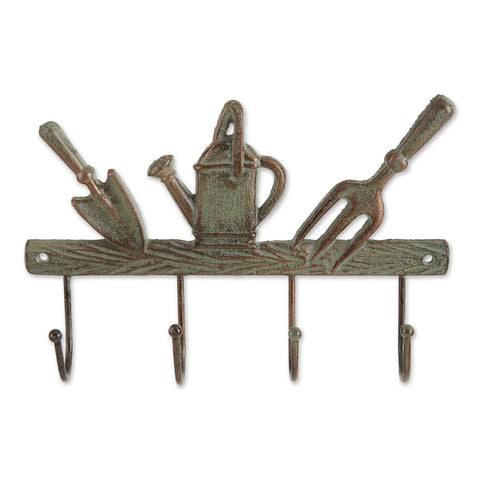 Cast Iron Wall Hook | Garden Tools Theme