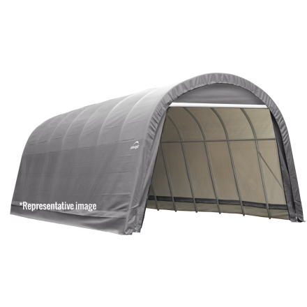 11x16x10 Round Style Shelter, 5 Color Cover Options - Buy Online at YardEpic.com