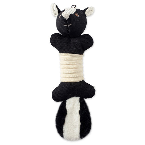 Squeaky Dog Pet Toys - Skunk Raccoon Bear Lion | Small Medium Size