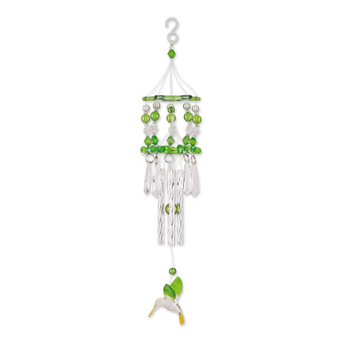 Acrylic Hanging Windchimes Hummingbird Butterfly