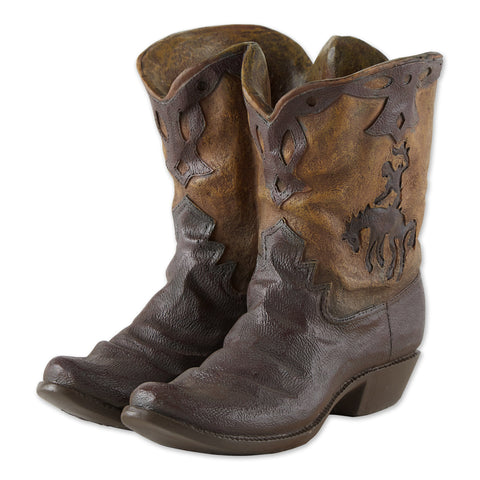 Cowboy Boots Planters | Country Decor Theme