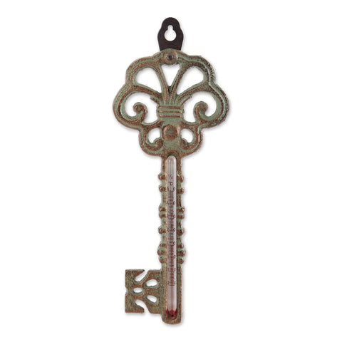 Cast Iron Decorative Thermometers | Key, Garden Shovel