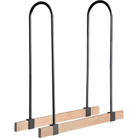 Custom Size LumberRack Firewood Adjustable Any Length Brackets - Buy Online at YardEpic.com