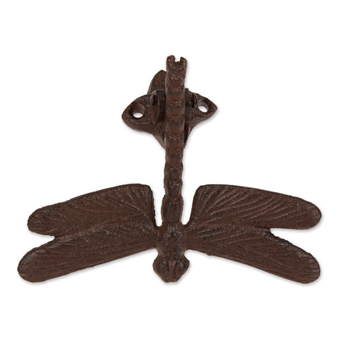 Cast Iron Door Knocker - Dragonfly Rabbi Horse