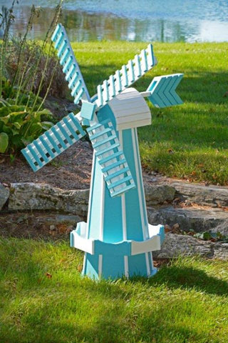 Customized Wood and Poly HDPE Windmills