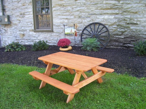 Kids Table in Pine Wood