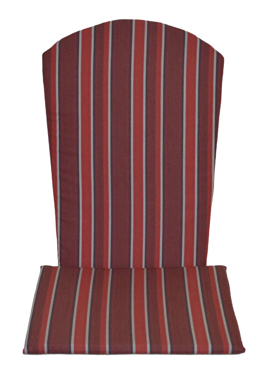 Red adirondack sales chair cushions