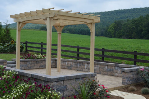 Bradford Pergola with Swing Hangers