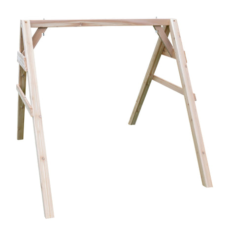 A-Frame Wood Stand for Swing or Swingbed (Hangers Included)