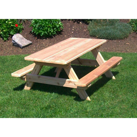 Kid's Table (22" Wide) in Cedar Wood - Buy Online at YardEpic.com