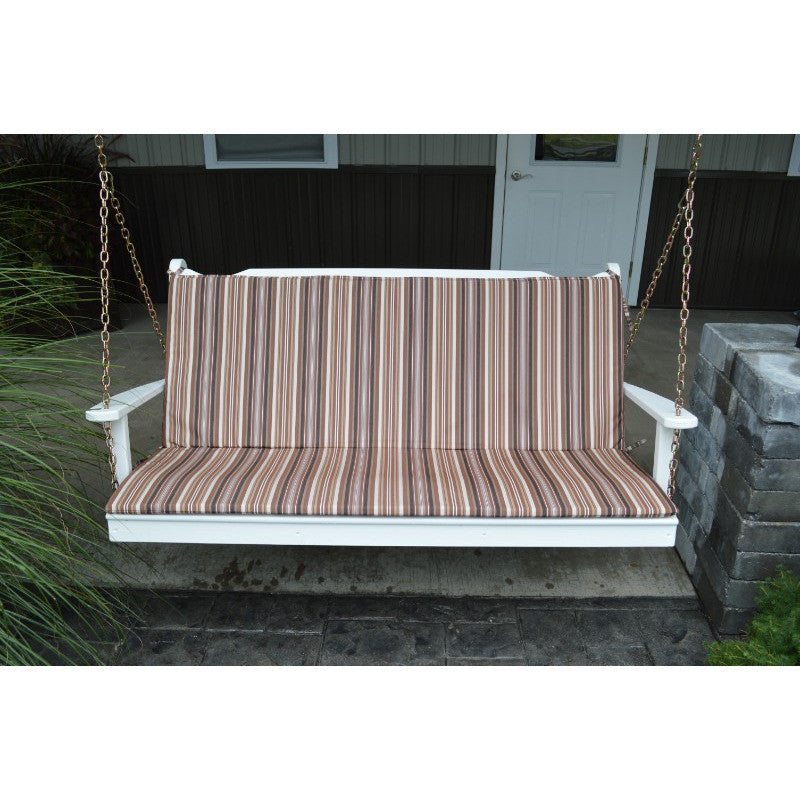Bench swing online cushion