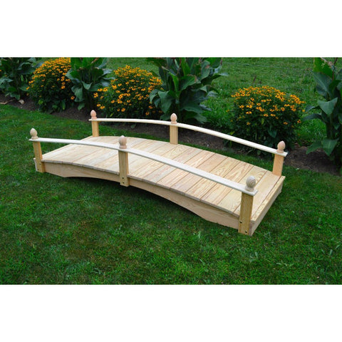 Acorn Garden Bridge - Pine - Buy Online at YardEpic.com