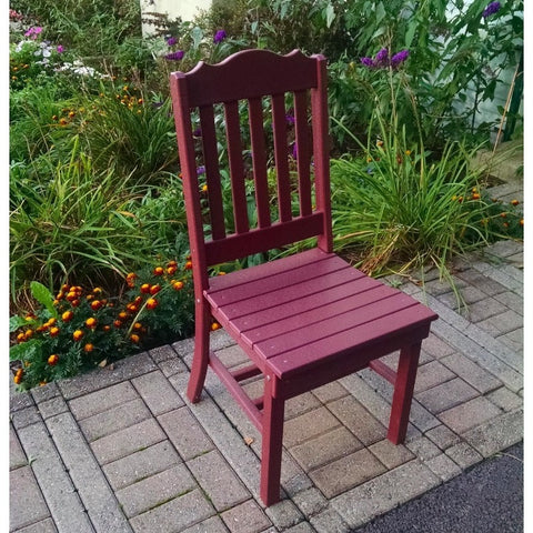 Royal Dining Chair in HDPE Recycled Plastic - Buy Online at YardEpic.com