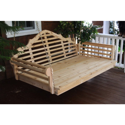 Marlboro Swingbed in Red Cedar Wood - Buy Online at YardEpic.com