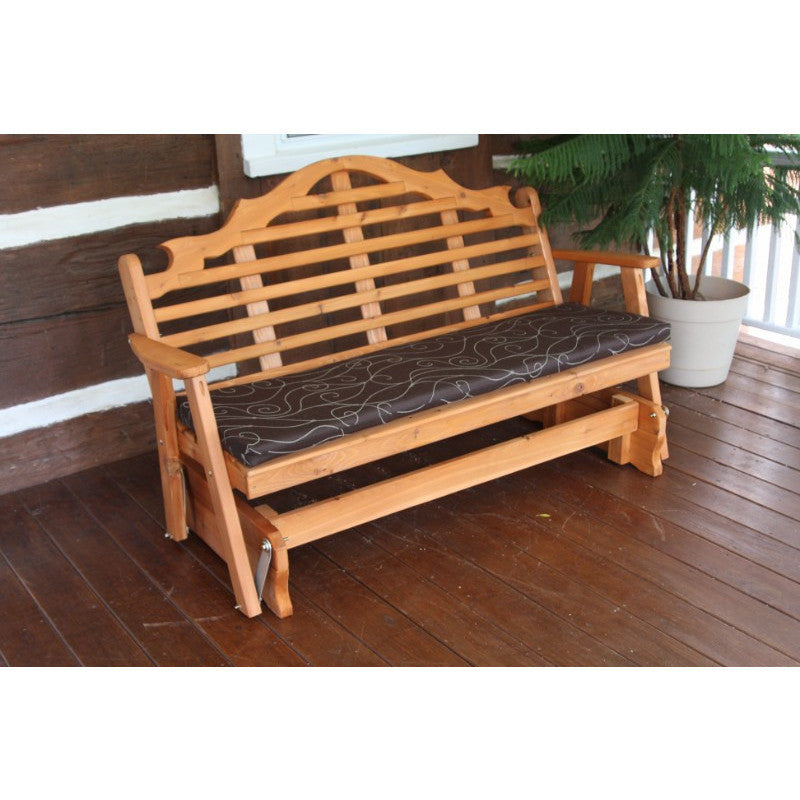 A&L Furniture Weather-Resistant Acrylic Full Cushion for Bench, Glider or  Swing