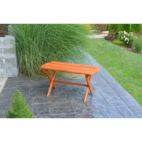 Outdoor Folding Coffee Table in Cedar - Buy Online at YardEpic.com