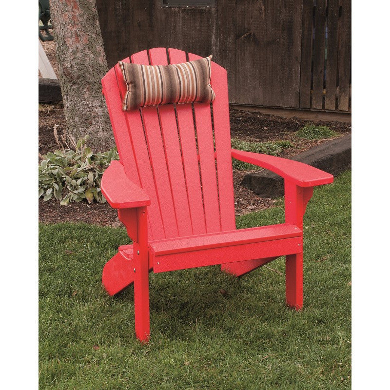 Poly Fanback Reclining Adirondack Chair in Any Color YardEpic