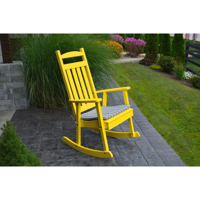 A&L Poly Classic Porch Rocker - Thumbnail 5