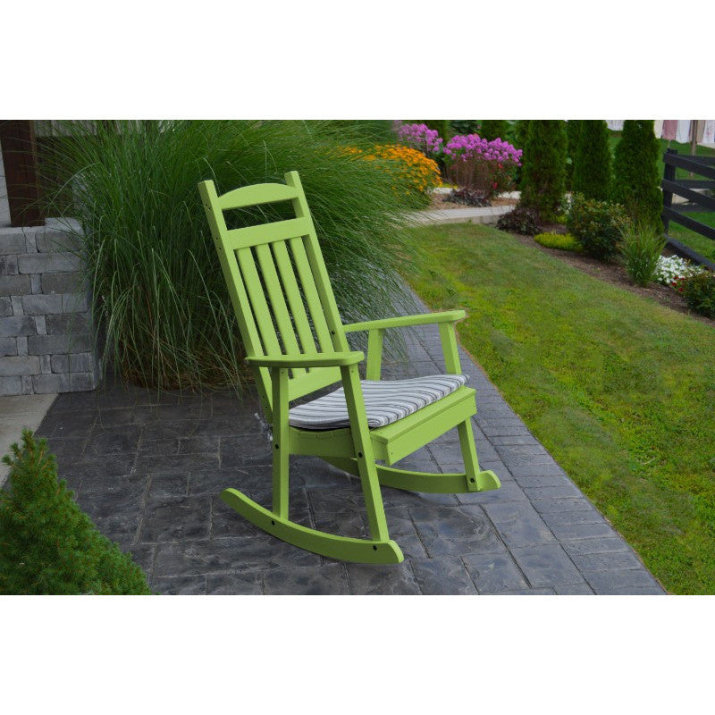 A&L Poly Classic Porch Rocker - Thumbnail 3