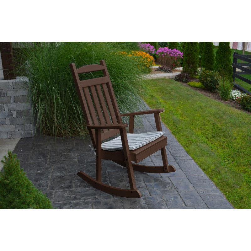 A&L Poly Classic Porch Rocker - Thumbnail 4