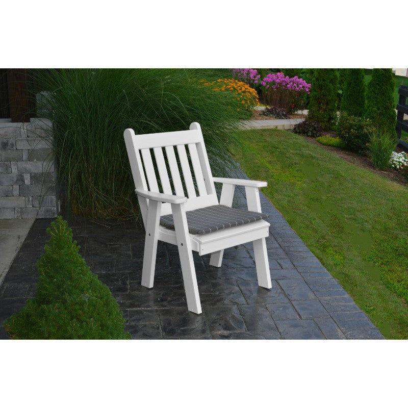 A&L Poly Traditional English Chair