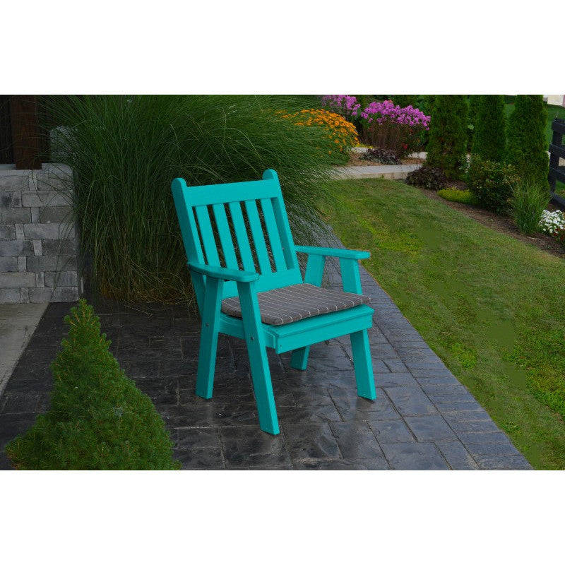 A&L Poly Traditional English Chair
