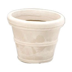 12 diameter plant pot 12-inch Diameter Round Planter in Weathered Stone Finish Poly Resin – YardEpic