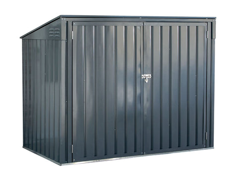 6x3 Charcoal Horizontal Shed Arrow Storboss