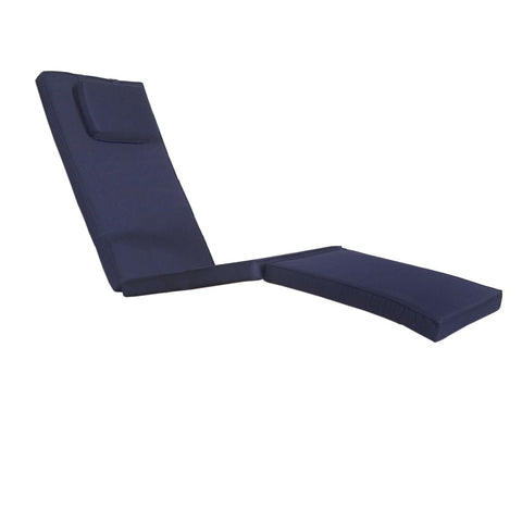 Steamer Lounge Chair Cushion 18.5 x 71 inches