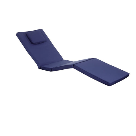 Chaise Lounger Cushion, Blue