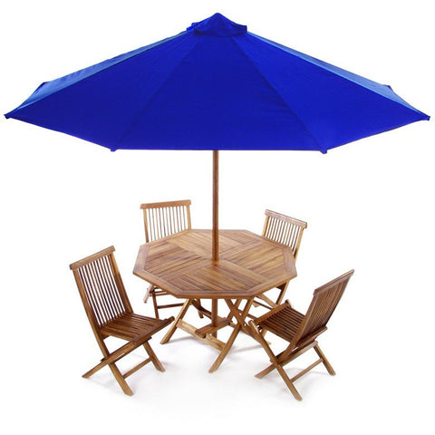 Folding Table Set with Umbrella TT6P - Buy Online at YardEpic.com