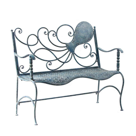 Coastal Octopus Sea Creature Benches and Arm Chairs