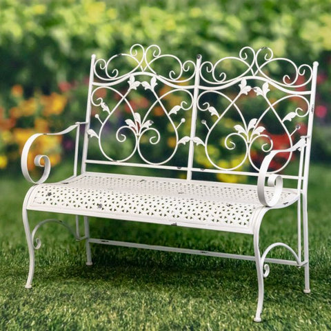 Iron Patio Garden Benches and Armchairs | Antique Style