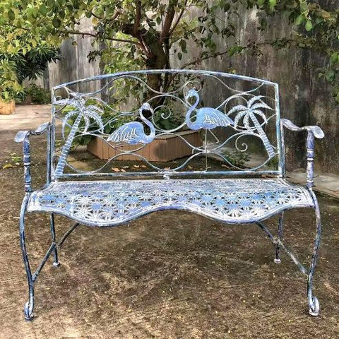 Coastal Garden Benches in 6 Sea Ocean Beach Blue Theme Designs