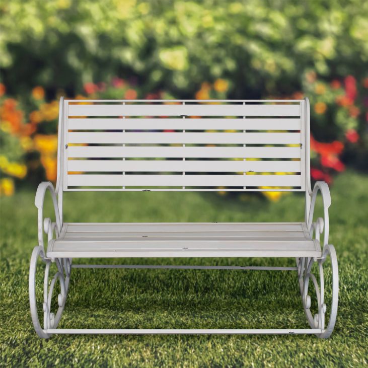 Iron Rocking Bench Arm Chair & Swing Benches